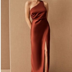 Dylan Satin Charmeuse Maxi Dress